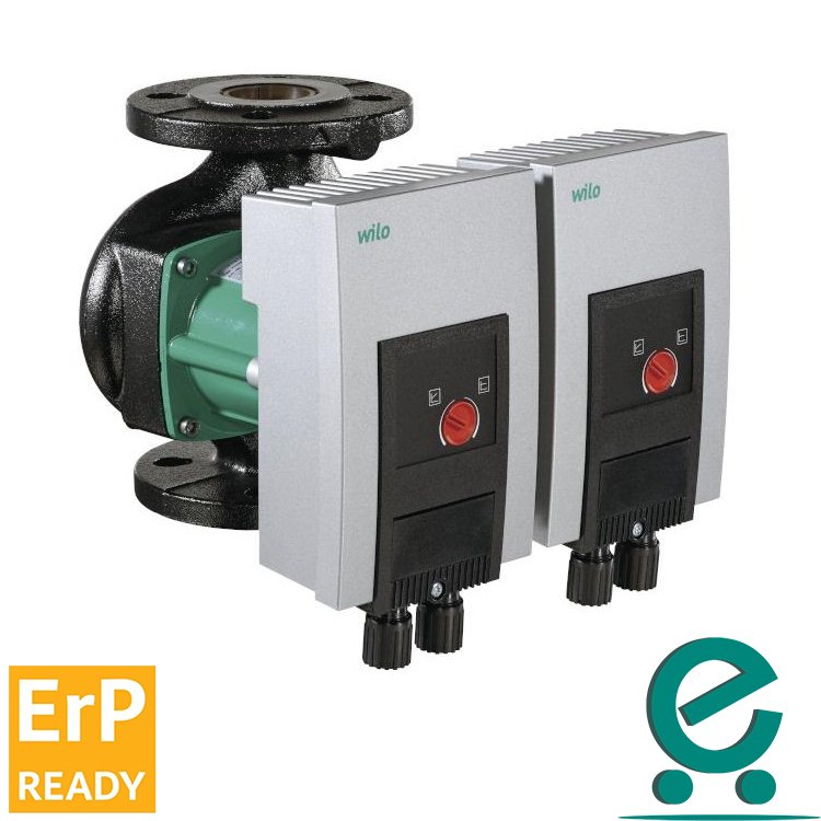 Wilo Yonos MAXO-D 40/0,5-12 Islak Rotorlu Frekans Konvertörlü İkiz Sirkülasyon Pompası