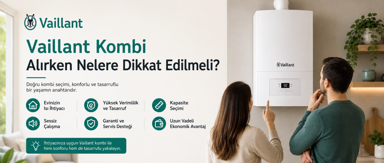 Vaillant Kombi Alırken Nelere Dikkat Edilmeli?