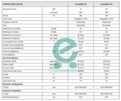 Vaillant turboMAG 14 Hermetik Şofben