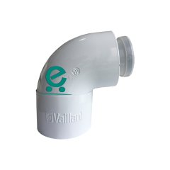 Vaillant Yoğuşmalı Kombi 90° Dirsek Ø60/100