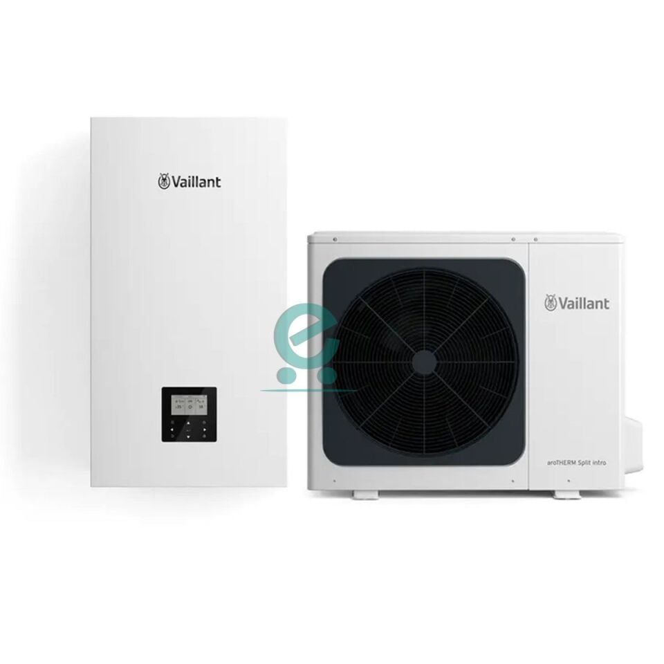 Vaillant aroTHERM Split intro 8 kW Isı Pompası - Elektrikli Takviye Isıtıcılı